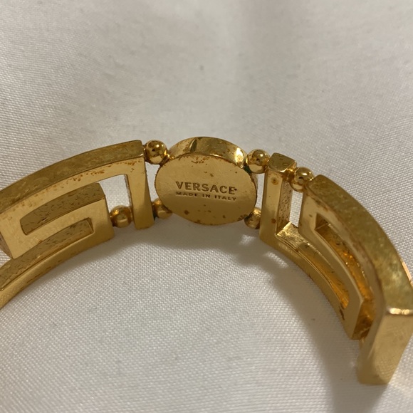 VERSACE FENDACE CUFF BRACELET - Picture 3 of 4